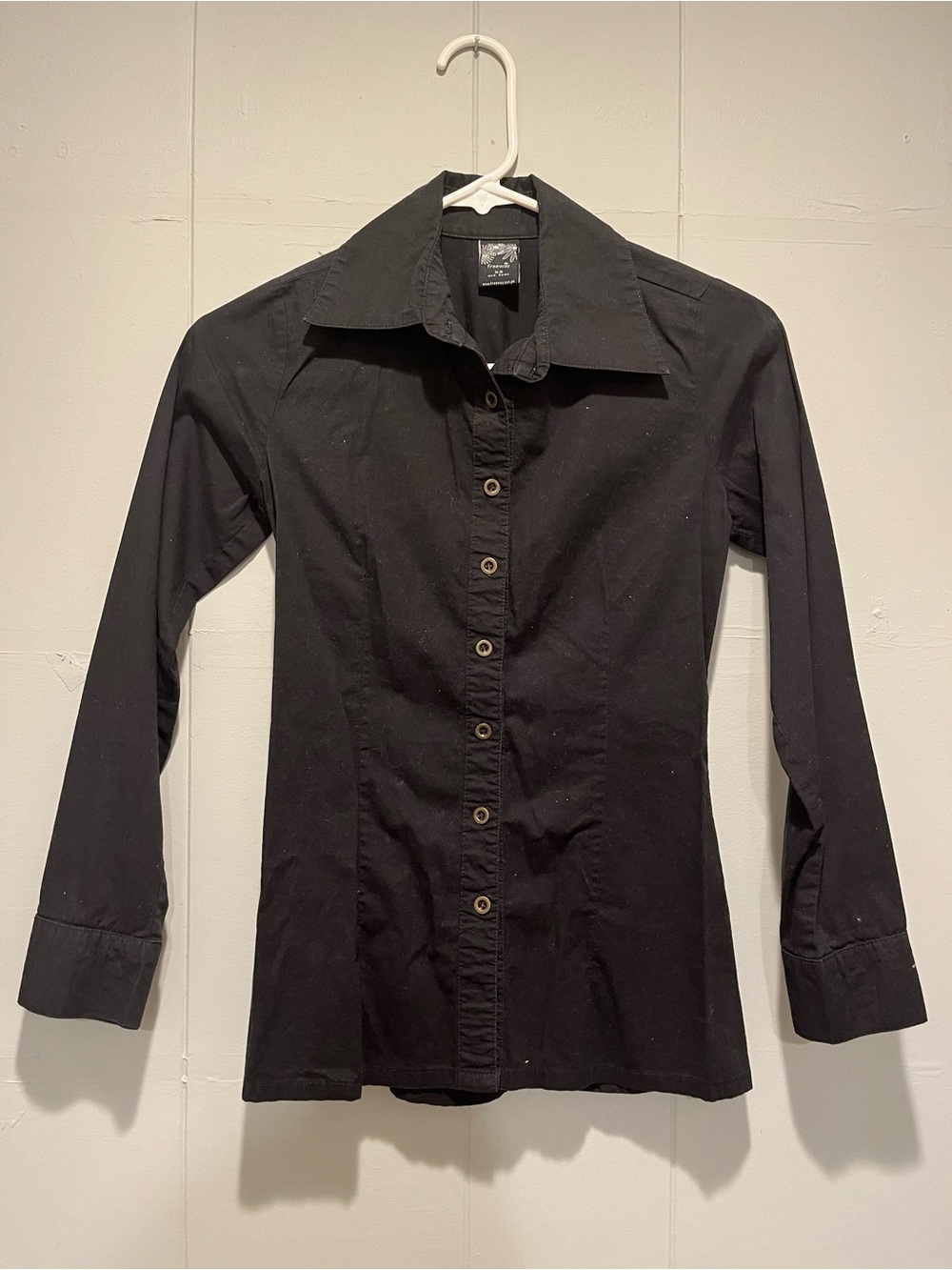 Freeway Black Collared Shirt